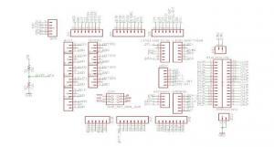 diagram of the PCB schematic