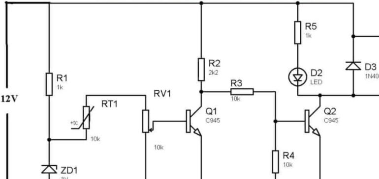 A Comprehensive Overview of Thermistor Circuit: Principle, Types, and Diagram