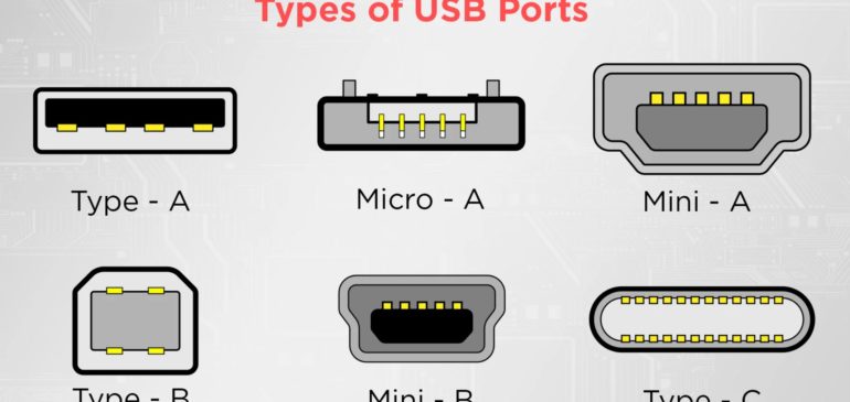 What are the Types of USB Ports Available?