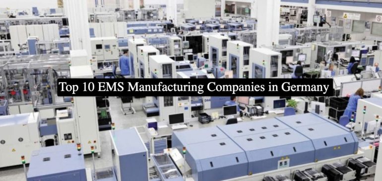 Top 10 EMS Manufacturing Companies in Germany