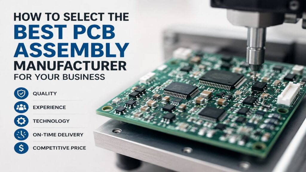 Select the Best PCB Assembly Manufacturer for Your Business