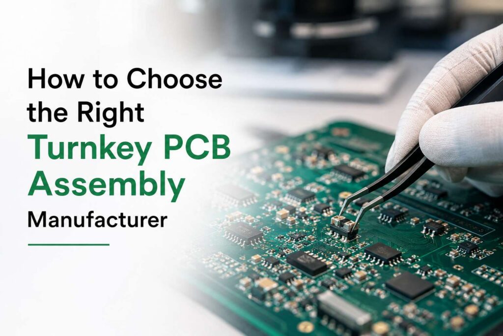 How to Choose the Right Turnkey PCB Assembly Manufacturer